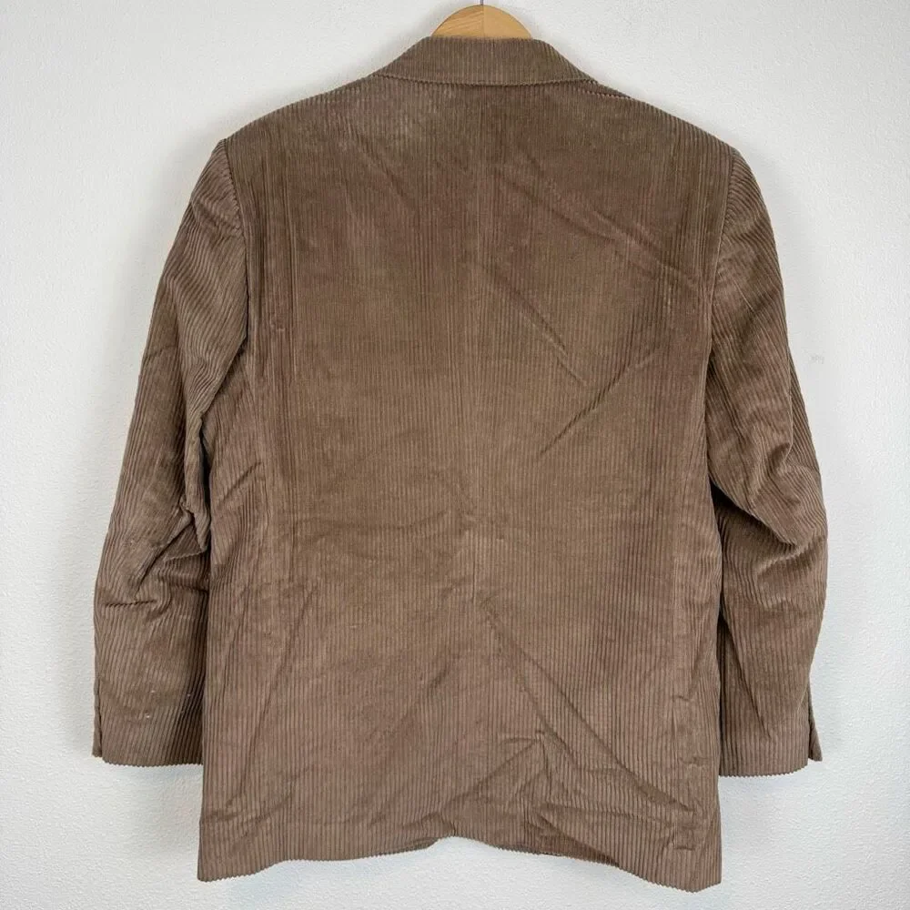 Members Only Tan Men’s Corduroy Cotton Jacket‎ Size 40R
